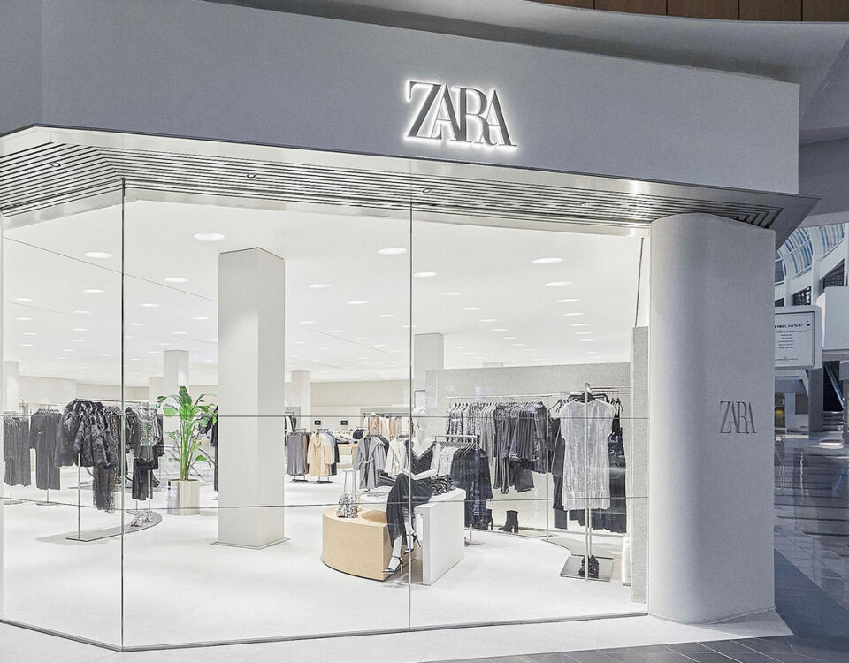 F3 Architecture, Zara, Roosevelt Field, Retail