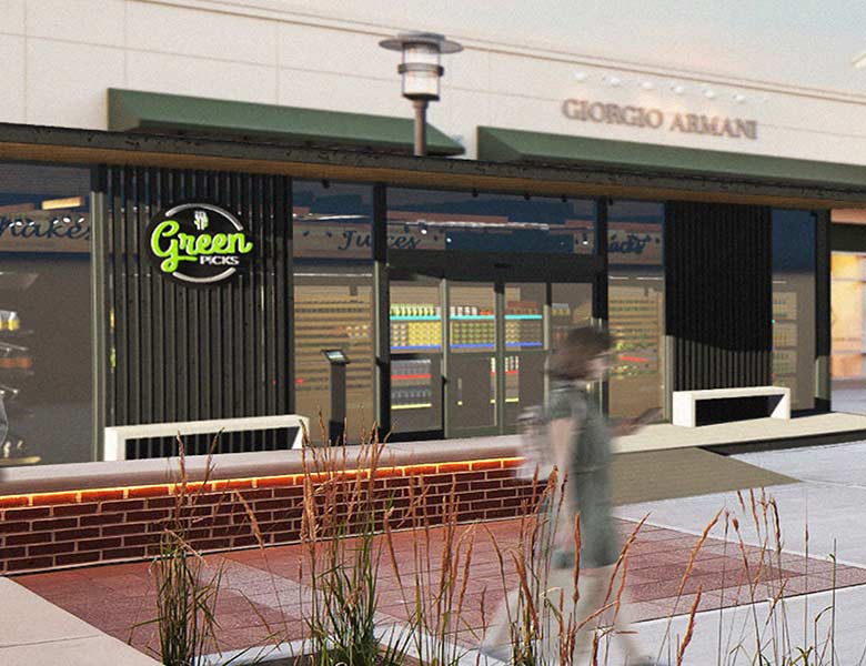 F3 Architecture, Greenpicks Concept-Store, Retail 2