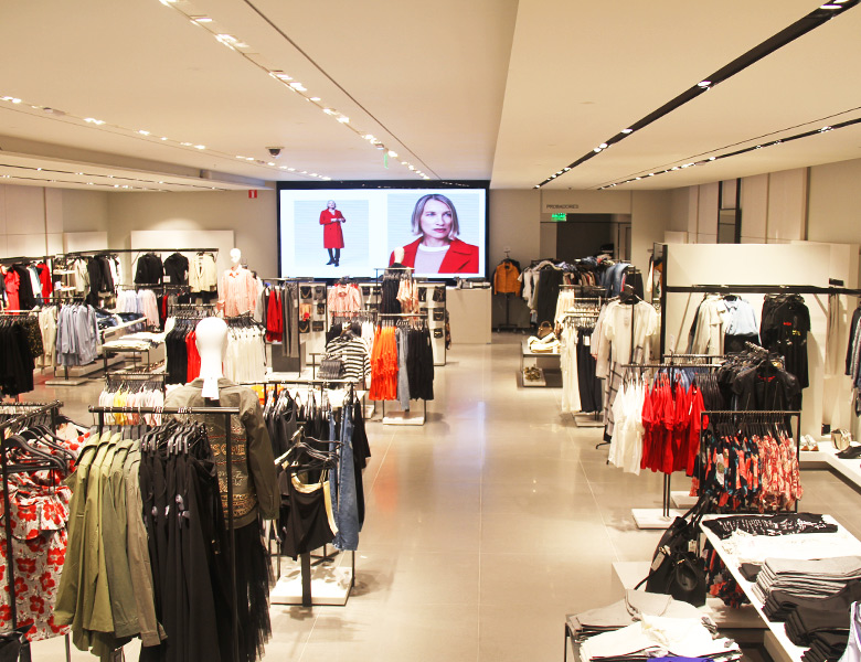 F3 Architecture, Zara Buenos Aires, Avenida Santa Fe, retail, interior view